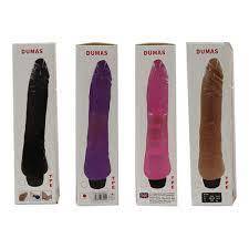 VIBRADOR DE SILICONA DUMAS 21CM